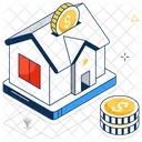 Mortgage House Property Icon