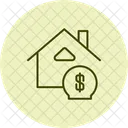 Mortgage Loan Finance Icon