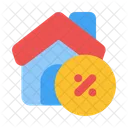 Mortgage Discount House Icon