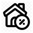 Mortgage Discount House Icon