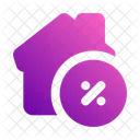 Mortgage Discount House Icon