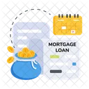 Mortgage Loan Mortgage Plan Instalment Plan 아이콘