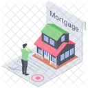 Real Estate Mortgage Property Home Loan Icon