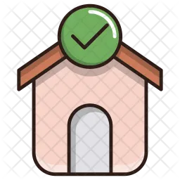 Mortgage loan approved  Icon