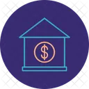 Mortgage Loan Discount Estate Icon