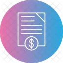 Mortgage Paper Agreement Broker Icon