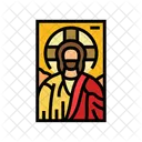 Mosaic Christ Byzantine Icon