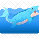 Mosasaurus Animal Dinosaur Icon