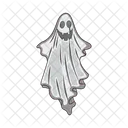 Fantasma Fantasma Branco Assustador Icon