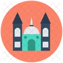 Moschee Grabmal Gebaude Icon