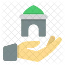 Moschee Beten Hand Icon