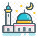 Moschee Moschee Muslim Symbol