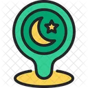 Moschee-Pin  Symbol