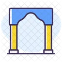 Moschee Torbogen Symbol