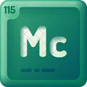 Moscovium Sulfur Chromium Icon