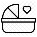 Moses Basket Icon