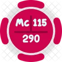 Moscovium Periodensystem Chemie Symbol
