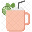 Moscow Mule Mojito Cocktail Symbol