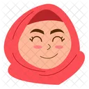 Moslem Girl  Icon
