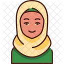 Moslem Woman People Woman Icon