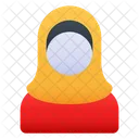 Moslem Woman  Icon