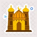 Mosque Masjid Islamic Building 아이콘
