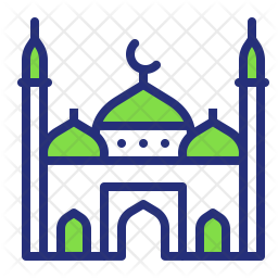 Mosque Icon Of Colored Outline Style Available In Svg Png Eps Ai Icon Fonts