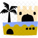 Mosque Bulinding Icon