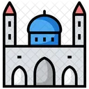 Mosque Islamic Land Landmark Icon