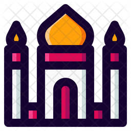 Mosque Icon Of Colored Outline Style Available In Svg Png Eps Ai Icon Fonts