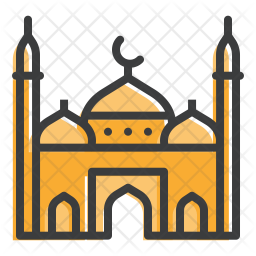 Mosque Icon Of Colored Outline Style Available In Svg Png Eps Ai Icon Fonts