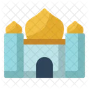 Mosque Building Pray Icon