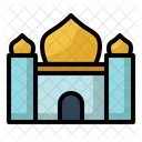 Mosque Building Pray Icon