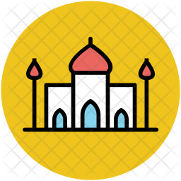 Mosque Icon Of Colored Outline Style Available In Svg Png Eps Ai Icon Fonts