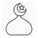 Ramadan Icon In Outline Style Icon