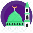 성원 모스크 예배 장소 아이콘