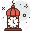 모스크 시계 시계 탑시계 아이콘