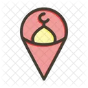 Location Mosque Map Icon