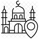 Mosque location  Icon