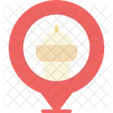 Mosque Pin Accessory Icon
