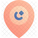 Mosque Pin Location Icon