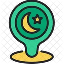Mosque Pin  Icon