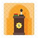 Mosque pulpit  Icon