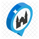Road Sign Mosque Sign Road Symbol Icon