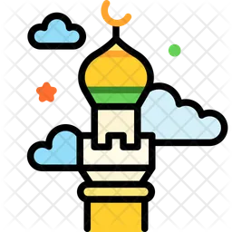 Mosque tower  Icon