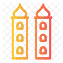 Tower Religion Mosque Icon