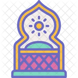 Mosque Window  Icon