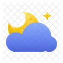 Mostly Cloudy Night Icon