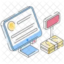 Mostrador De Caja Terminal De Caja Maquina De Caja Icono