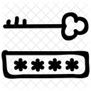 Mot De Passe Cle Protection Icône